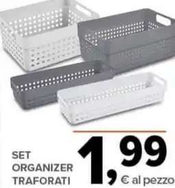 Todis Set organizer traforati offerta