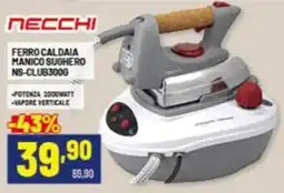 Risparmio Casa NECCHI FERRO CALDAIA MANICO SUGHERO NS-CLUB300G offerta