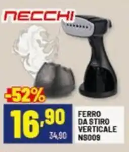 Risparmio Casa NECCHI FERRO DA STIRO VERTICALE NS009 offerta