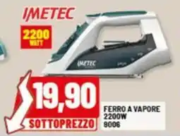 Risparmio Casa IMETEC FERRO A VAPORE 2200W 9006 offerta