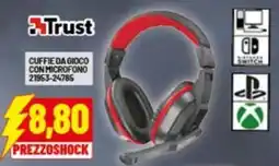 Risparmio Casa Trust cuffie da gioco con microfono 21953-24785 offerta