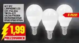 Risparmio Casa Set 3pz lampadine led offerta