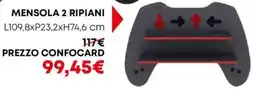Conforama Mensola 2 ripiani offerta