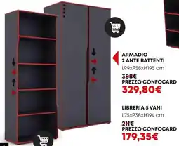 Conforama Armadio 2 ante battenti offerta