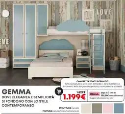 Conforama Cameretta ponte soppalco offerta
