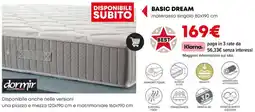 Conforama BASIC DREAM materasso singolo offerta