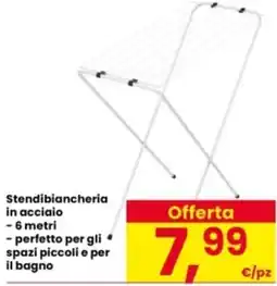 Interspar Stendibiancheria in acciaio offerta