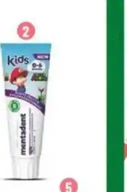 IperFamila MENTADENT kids 0-6 anni super mario gusto frutta offerta