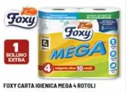 Risparmio Casa Foxy carta igienica mega 4 rotoli offerta