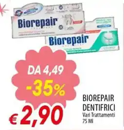 IperFamila BIOREPAIR Dentifrici Vari Trattamenti offerta