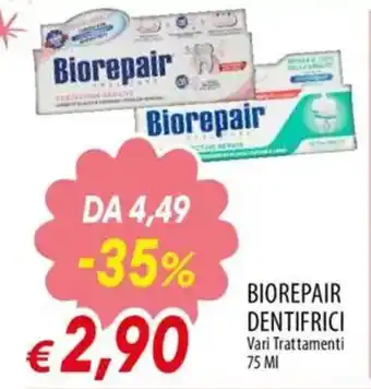 IperFamila BIOREPAIR Dentifrici Vari Trattamenti offerta