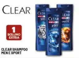 Risparmio Casa Clear shampoo mene sport offerta