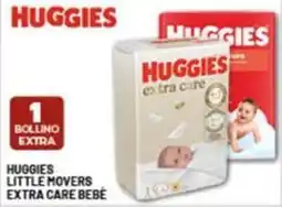 Risparmio Casa Huggies little movers extra care bebe offerta