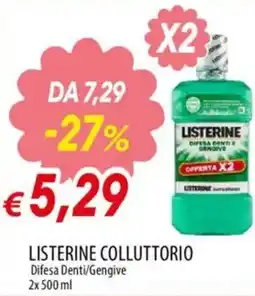 IperFamila LISTERINE colluttorio difesa denti/gengive offerta