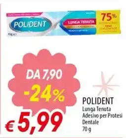 IperFamila POLIDENT Lunga Tenuta Adesivo per Protesi Dentale offerta