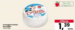 Interspar Formaggio Caciotta del Grappa offerta