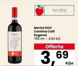 Interspar Merlot DOC Cantina Colli Euganei offerta