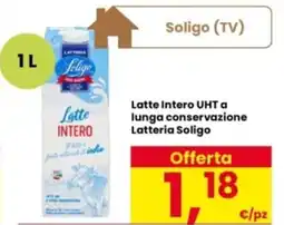 Interspar Latte Intero UHT a lunga conservazione Latteria Soligo offerta