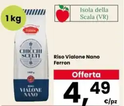 Interspar Riso Vialone Nano Ferron offerta