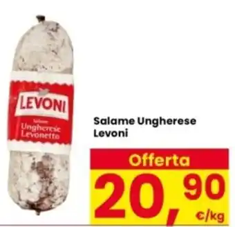 Interspar Salame Ungherese Levoni offerta