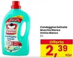 Interspar Candeggina Delicata Muschio Bianco Omino Bianco offerta