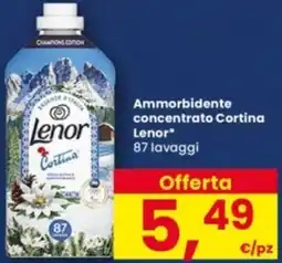 Interspar Ammorbidente concentrato Cortina Lenor offerta