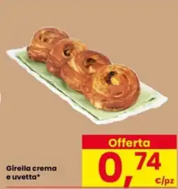 Interspar Girella crema e uvetta offerta