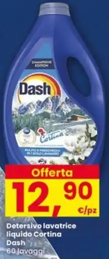Interspar Detersivo lavatrice liquido Cortina Dash offerta