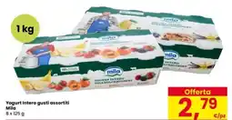 Interspar Yogurt Intero gusti assortiti Mila offerta