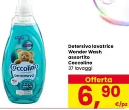 Interspar Detersivo lavatrice Wonder Wash assortito Coccolino offerta