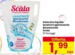 Interspar Detersivo liquido lavatrice Igienizzante Bicarbonato Scala offerta