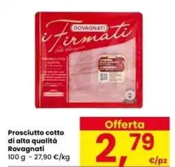 Interspar Prosciutto cotto di alta qualità Rovagnati offerta