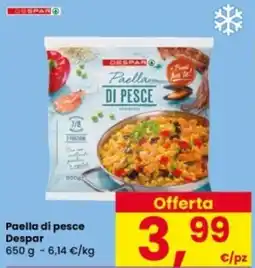 Interspar Paella di pesce Despar offerta