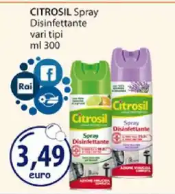Acqua & Sapone Citrosil Spray Disinfettante offerta