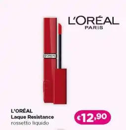 Acqua & Sapone L'ORÉAL Laque Resistance offerta