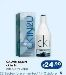 Acqua & Sapone CALVIN KLEIN ck in 2u offerta