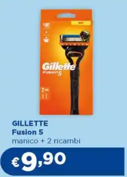 Acqua & Sapone GILLETTE Fusion 5 offerta