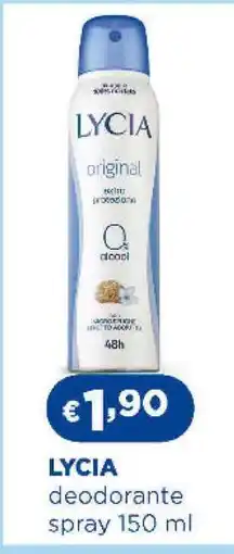 Acqua & Sapone LYCIA deodorante spray 150 ml offerta