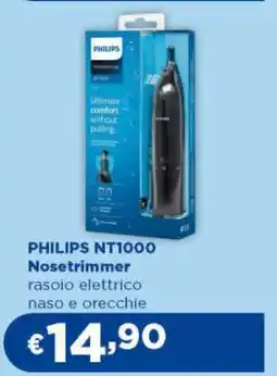 Acqua & Sapone PHILIPS NT1000 Nosetrimmer offerta