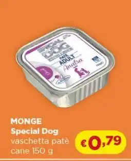 Acqua & Sapone MONGE Special Dog offerta