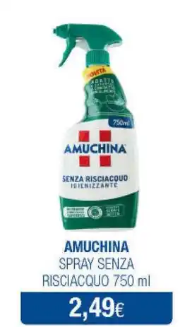 Acqua & Sapone AMUCHINA SPRAY SENZA RISCIACQUO 750 ml offerta