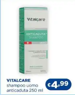 Acqua & Sapone VITALCARE shampoo uomo anticaduta 250 ml offerta
