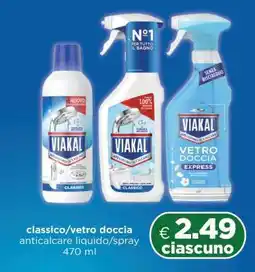 Acqua & Sapone Viakal classico/vetro doccia offerta