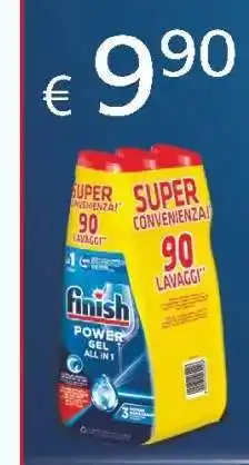 Acqua & Sapone Finish Power Gel All in 1 offerta