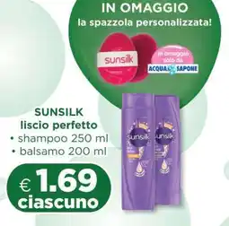 Acqua & Sapone SUNSILK liscio perfetto offerta