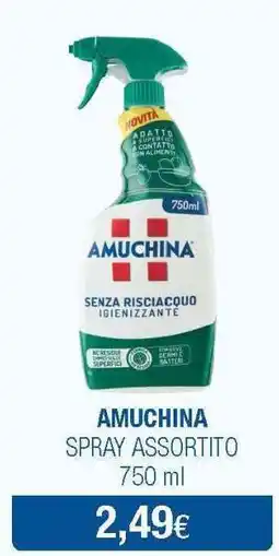 Acqua & Sapone AMUCHINA SPRAY ASSORTITO offerta