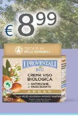 Acqua & Sapone I Provenzali Bio Crema Viso Biologica offerta