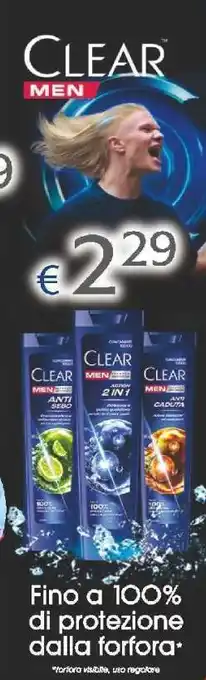 Acqua & Sapone CLEAR MEN Shampoo offerta