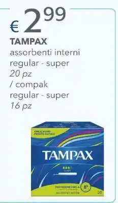 Acqua & Sapone Tampax offerta