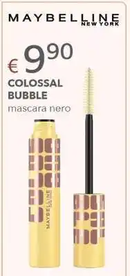 Acqua & Sapone Maybelline Colossal Bubble Mascara Nero offerta
